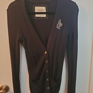Navy cardigan
